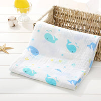 Muslin Cotton Diaper Baby Blankets Newborn Swaddle Blanket Infant Multi Purpose Bath Towel - BIG FRENCHIES