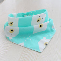 Baby Bibs Waterproof Triangle Cotton Cartoon Child Bibs Dribble Bibs Newborn Slabber Absorbent Cloth For Kids - BIG FRENCHIES