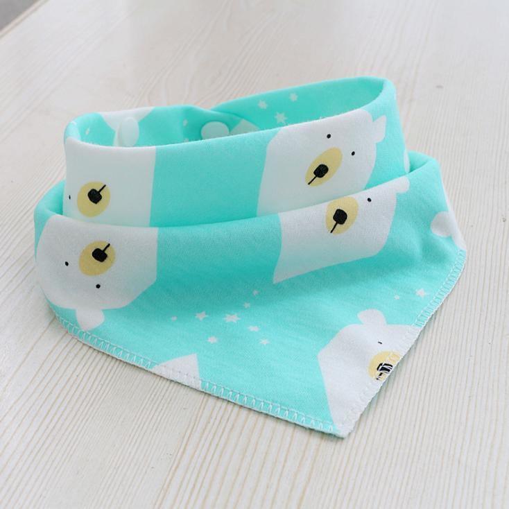 Baby Bibs Waterproof Triangle Cotton Cartoon Child Bibs Dribble Bibs Newborn Slabber Absorbent Cloth For Kids - BIG FRENCHIES