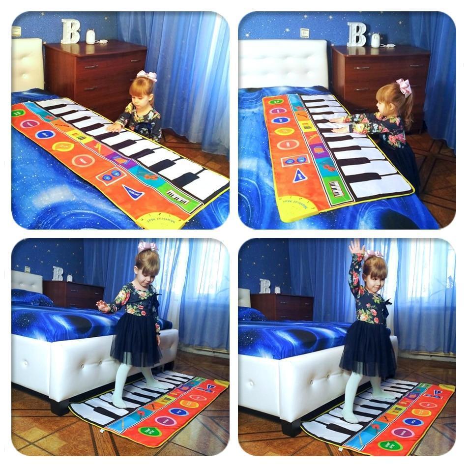Modern Musical Mat Baby Play Piano Mat Keyboard Toy Music Instrument Game Carpet Music Toys Educational Toys For Kids - BIG FRENCHIES