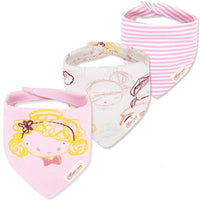 Moder 3PCS Baby Bibs Bandanna Lot Cotton Multi-style Triangle Cartoon For Infant Boys And Girls - BIG FRENCHIES