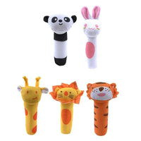 Newborn Baby Toys 0-12 Months Cartoon Baby Plush Rattle Mobile Bell Toy Infant Toddler Early Educational Toys For Kids - BIG FRENCHIES