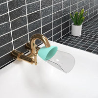 Silicone Baby Bath Toys Kids Faucet Extender children Hand Washing extender Bathroom Sink Rubber Water Reach Faucet Sink - BIG FRENCHIES