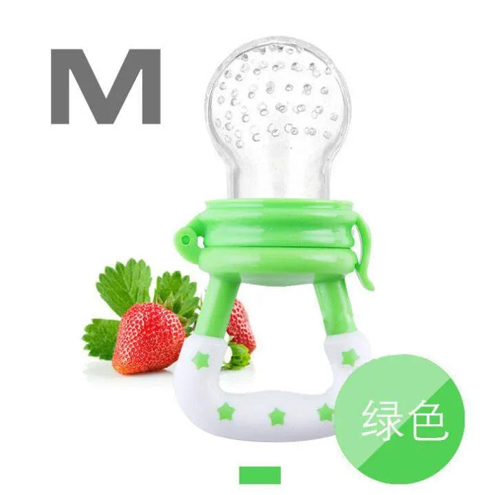 Silicone Baby Pacifier Feeder Cartoon Animal Infant Nipple Holder Newborn Fruit pacifier Tetine Silicona Nipple Bit - BIG FRENCHIES