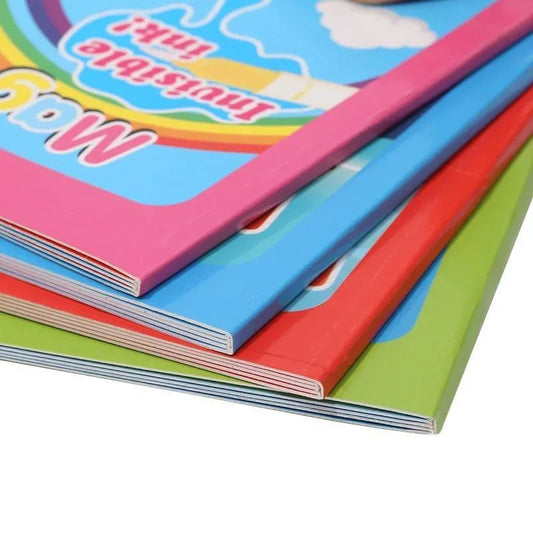 1pcs Magical Book Water Drawing Coloring Cartoons Books Doodle Pen Painting Drawing Board For Kids Toys Birthday Gift - BIG FRENCHIES