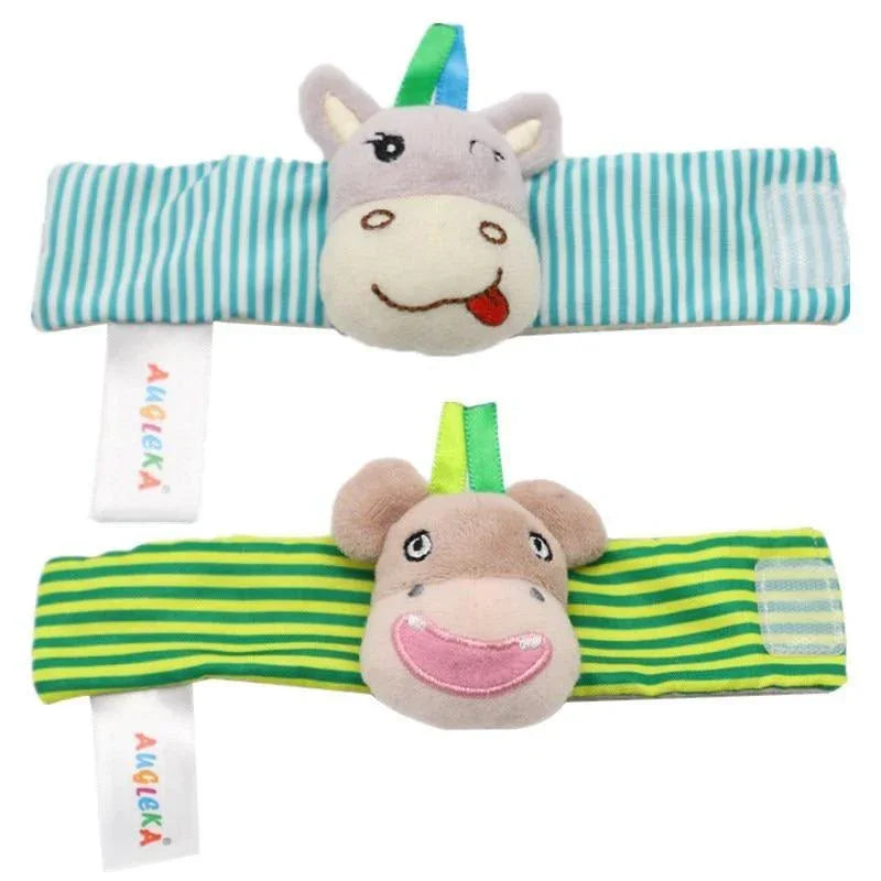 Colorful Wrist Rattles Infant Baby Kids Socks Rattle Toys Foot Socks Educational Toy High Quality Babies Gift - BIG FRENCHIES
