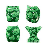 Most Popular Digital Position Baby Cloth Diaper with Microfiber Insert In Modern Printed Design For Baby Boys and Baby Girls KIds - BIG FRENCHIES