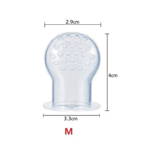 Silicone Baby Pacifier Feeder Cartoon Animal Infant Nipple Holder Newborn Fruit pacifier Tetine Silicona Nipple Bit - BIG FRENCHIES