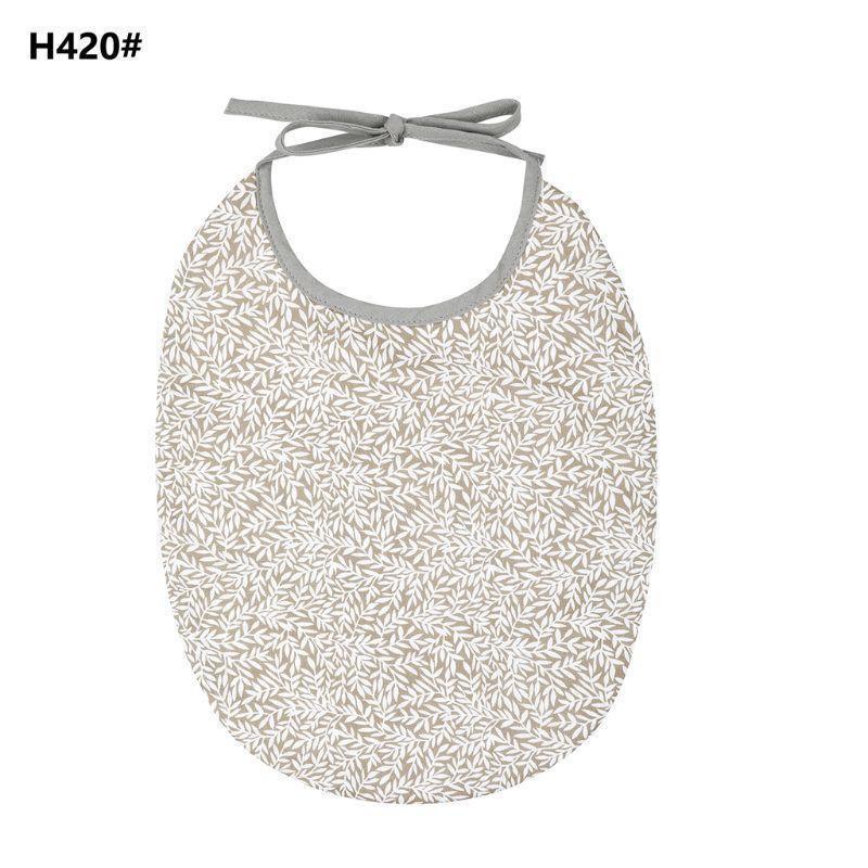 Floral Vintage Newborn Double Side Bibs Boys Girls Waterproof Linen Cotton Saliva Towel - BIG FRENCHIES