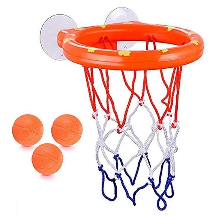 Bathroom Toddler Boy Water Toys Bathtub Shooting Basketball Hoop with 3 Balls Baby Bath Toy Kids for Kids Bath - BIG FRENCHIES