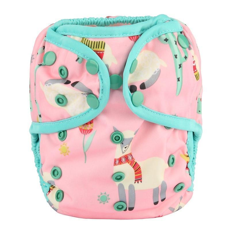 One Size Baby Cloth Diaper Cover Nappy Waterproof Double Gusset Design Adjustable Diapers For Babies - BIG FRENCHIES