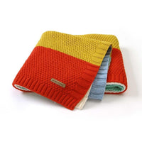 Baby Blankets Knitted Swaddle Wrap Envelopes for Stroller Bedding Blankets for Infants Soft Warm Sleep Covers Blanket for Kids - BIG FRENCHIES