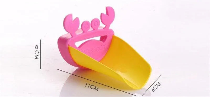 Silicone Baby Bath Toys Kids Faucet Extender children Hand Washing extender Bathroom Sink Rubber Water Reach Faucet Sink - BIG FRENCHIES