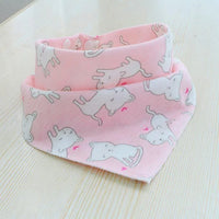 Baby Bibs Waterproof Triangle Cotton Cartoon Child Bibs Dribble Bibs Newborn Slabber Absorbent Cloth For Kids - BIG FRENCHIES