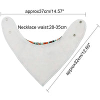 Baby Bibs Triangle scarf Cotton Cartoon Child Bandana Bib Dribble Bibs Newborn BIb for Kids - BIG FRENCHIES