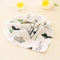 Baby Bibs Waterproof Triangle Cotton Cartoon Child Bibs Dribble Bibs Newborn Slabber Absorbent Cloth For Kids - BIG FRENCHIES