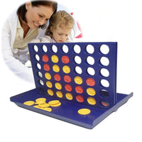 1 Set Connect 4 In A Line Board Game Foldable Children's Educational Toys for Kid Sports Entertainment Gifts For Kids Birthday - BIG FRENCHIES