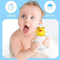 Modern Baby Bathing Toy Kids Cute Duck Penguin Egg Water Spray Sprinkler Bathroom Sprinkling Shower Toys For Kids - BIG FRENCHIES