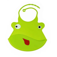 Silicone Baby Bibs waterproof Baby Saliva Towel Animal Adjustable Cloths Bandana Soft Feeding Cartoon Bib For Kids - BIG FRENCHIES
