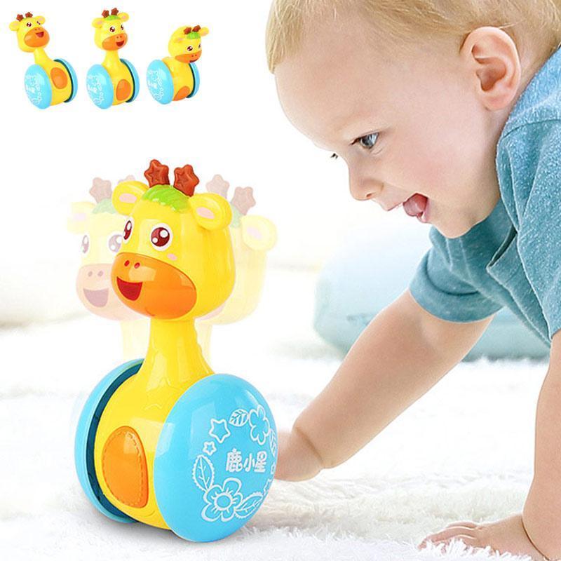 Baby Toys Fun Little Loud Bell Baby Ball Rattles Toy Develop Baby Intelligence Grasping Toy Hand Bell Rattle Toys For Kids In Modern Design - BIG FRENCHIES