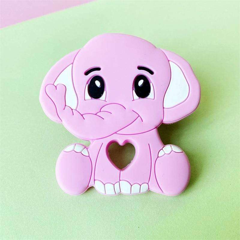Silicone Elephant Animal Newborn Teethers Toy Cartoon Children Perfect Gift For Baby Boys or Girls - BIG FRENCHIES