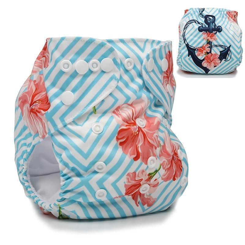 1 Piece Baby Pocket Cloth Diaper Nappy One Size Reusable Washable Comfortable Diapers For Babies - BIG FRENCHIES