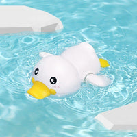 Bathroom Bath Shower Baby Clockwork Swimming Play Water Cute Little Yellow Duck Bathing Bathtub Toys For Kids - BIG FRENCHIES
