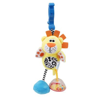 Modern Baby Development Giraffe Animal Hand Bells Rattles Handle Toys Stroller Hanging Teether Baby Toys For Kids - BIG FRENCHIES