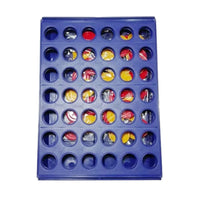 1 Set Connect 4 In A Line Board Game Foldable Children's Educational Toys for Kid Sports Entertainment Gifts For Kids Birthday - BIG FRENCHIES