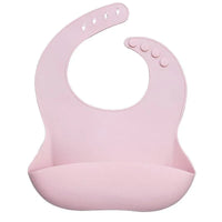 Newborns Solid Silicone Baby Feeding Bibs Burp Cloths Fashionable Breastplate Baby Stuff For Kids - BIG FRENCHIES