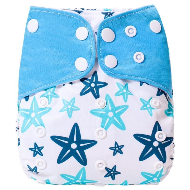 Comfortable Reusable One Size Pocket Adjustable Baby Nappies Inner Cloth Breathable Diaper - BIG FRENCHIES
