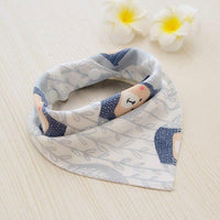 Baby Bibs Waterproof Triangle Cotton Cartoon Child Bibs Dribble Bibs Newborn Slabber Absorbent Cloth For Kids - BIG FRENCHIES