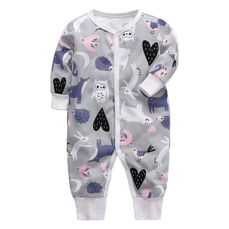 Baby Clothing Newborn Infant Jumpsuit Months Sleeper Pajama 100% Cotton Baby Clothes For Baby Kids - BIG FRENCHIES