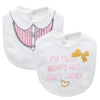 Moder 3PCS Baby Bibs Bandanna Lot Cotton Multi-style Triangle Cartoon For Infant Boys And Girls - BIG FRENCHIES
