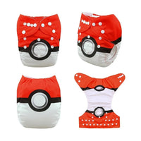 Most Popular Digital Position Baby Cloth Diaper with Microfiber Insert In Modern Printed Design For Baby Boys and Baby Girls KIds - BIG FRENCHIES