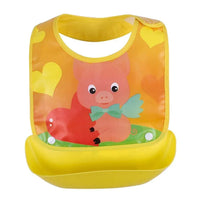 Baby Bibs Waterproof Silicone Feeding Saliva Towel Newborn Cartoon Aprons Baby Bibs Detachable For Kids - BIG FRENCHIES