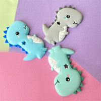 Dinosaur Teether Teething Animal Shape Chewable Chewing Toys For Baby Boys And Girls BPA Free Food Pefect Gift - BIG FRENCHIES