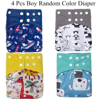 Reusable Waterproof Diaper Baby Bamboo Charcoal Diaper One Size Pocket Baby Nappies For Kids Set - BIG FRENCHIES