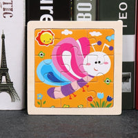 Wood Puzzles Children Adults Vehicle Puzzles Wooden Toys Learning Education Environmental Assemble Toy Educational Games For Baby and Kids - BIG FRENCHIES