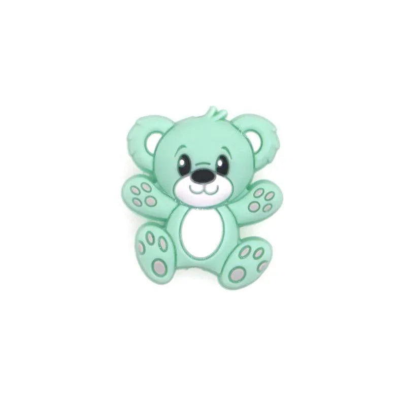 Mini Bear Silicone Beads Baby Dummy Cartoon Pacifier Toy Accessories For Kids And Babies - BIG FRENCHIES