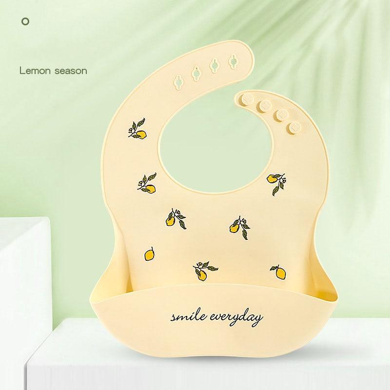 Food Grade Silicone Baby Bibs Waterproof Bib for Newborn Boy Girl Feeding Towel Burp Cloth For Kids - BIG FRENCHIES