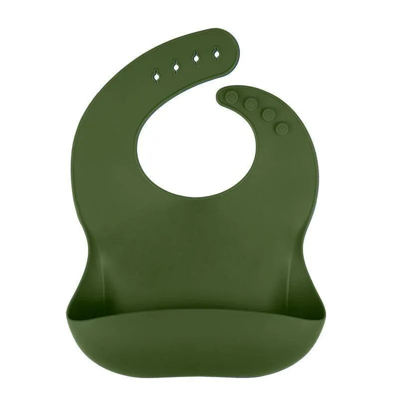 Food Grade Silicone Baby Bibs Waterproof Bib for Newborn Boy Girl Feeding Towel Burp Cloth For Kids - BIG FRENCHIES