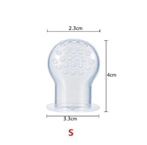 Silicone Baby Pacifier Feeder Cartoon Animal Infant Nipple Holder Newborn Fruit pacifier Tetine Silicona Nipple Bit - BIG FRENCHIES