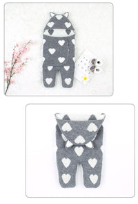 Baby Sleeping Bags Envelope Winter Warm Knitted Sleep sacks for Newborn Infant Stroller Bed Swaddle. - BIG FRENCHIES
