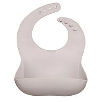 Newborns Solid Silicone Baby Feeding Bibs Burp Cloths Fashionable Breastplate Baby Stuff For Kids - BIG FRENCHIES