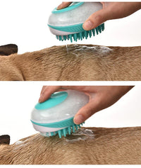 2-in-1 Pet Bath Brush – Soft Silicone Dog Cat Grooming & Massage Comb - BIG FRENCHIES