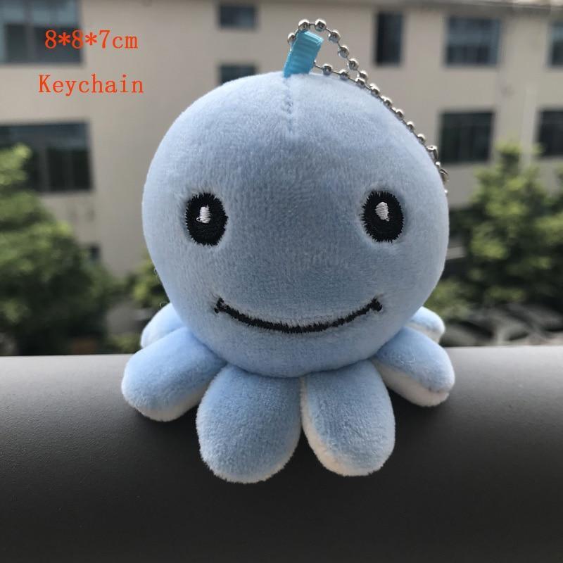 Reversible Flip Octopus Plush Stuffed Toy Soft Animal Home Accessories Cute Animal Doll Children Gifts Baby Plush Toy For Kids - BIG FRENCHIES