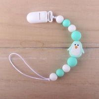 Handmade Animal Pendant Pacifier Clips Chain Nipple Holder for Infant Baby Pacifier - BIG FRENCHIES