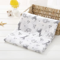 Muslin Cotton Diaper Baby Blankets Newborn Swaddle Blanket Infant Multi Purpose Bath Towel - BIG FRENCHIES