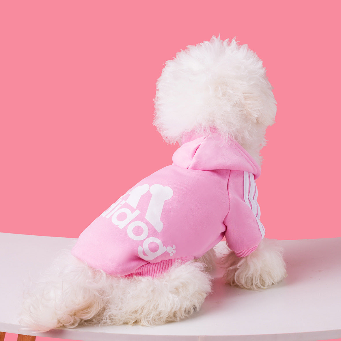 Adidog Hoodie | Medium to Large Dogs - BIG FRENCHIES